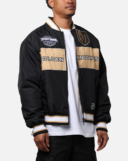 Majestic Athletics Vegas Golden Knights Moto Jacket Faded Black