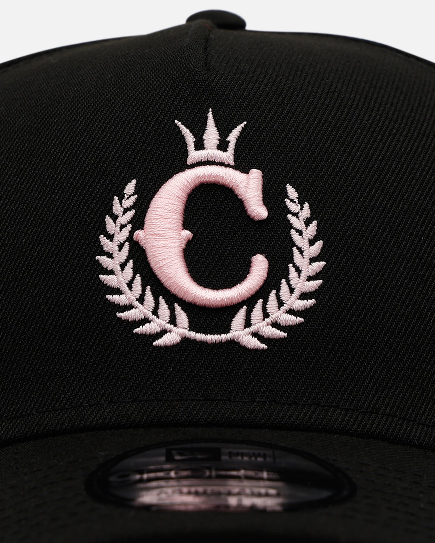 New Era X Culture Kings 'Black & Pink' 9FORTY A-Frame Snapback