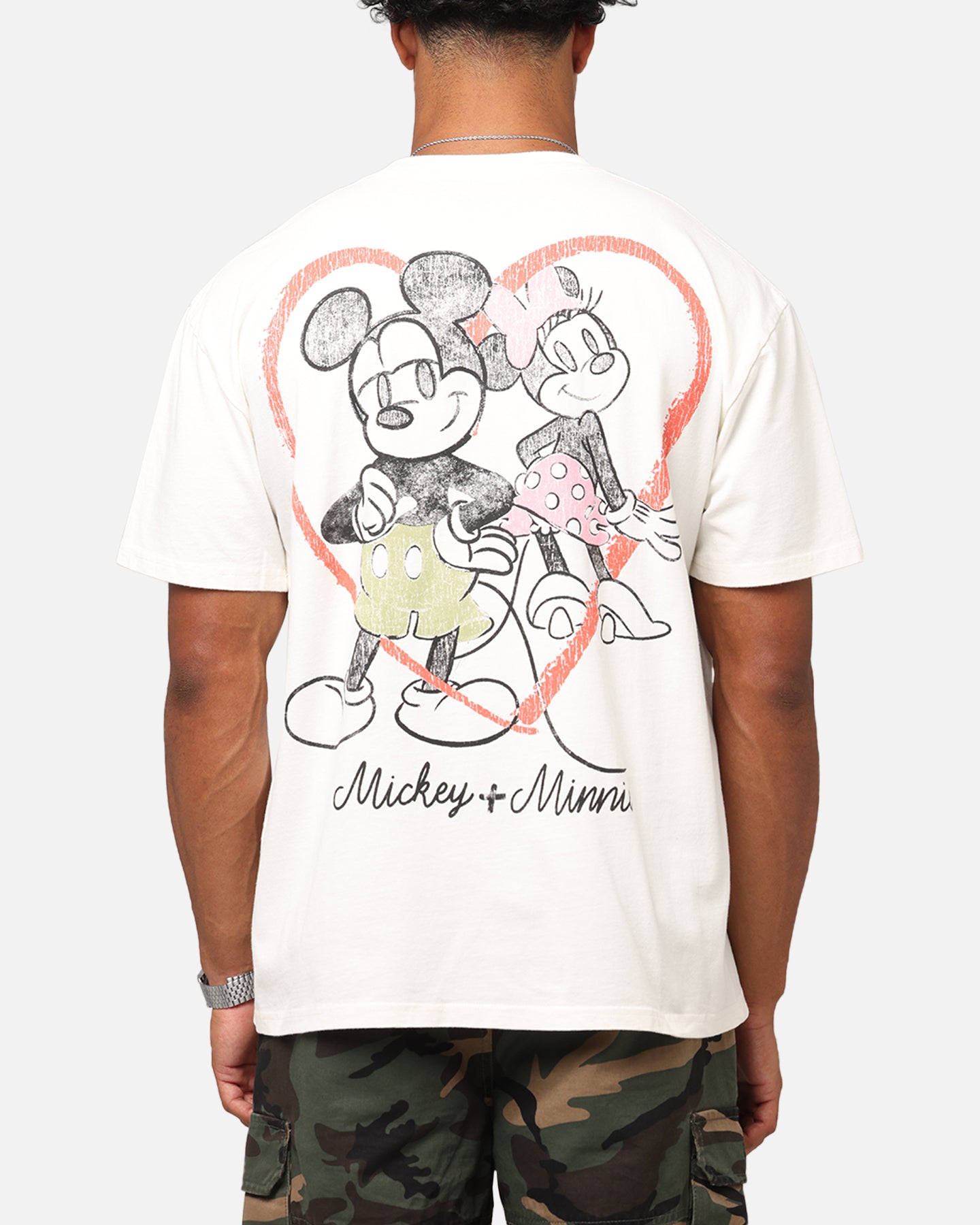 Goat Crew Disney's Mickey Mouse & Minnie Mouse Heavyweight T-Shirt