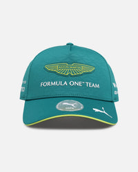 Puma x Aston Martin Aramco F1® Team Replica Team Baseball Snapback Cap Green