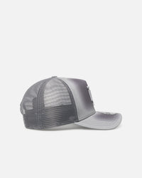 New Era Los Angeles Dodgers 'Gradient Trucker' 9FORTY A-Frame Trucker Snapback Grey