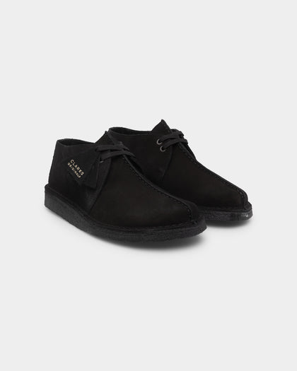 Clarks Originals Desert Trek (M) Black Suede
