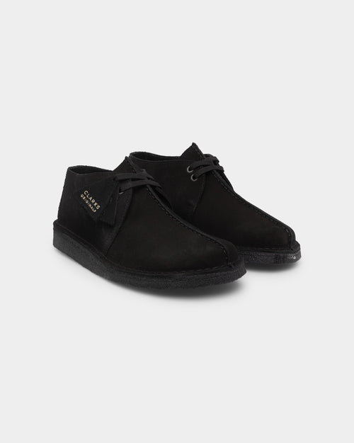 Clarks Originals Desert Trek (M) Black Suede