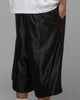 Loiter Impact Satin Shorts Black