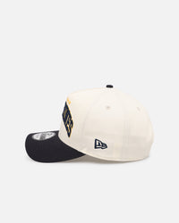 New Era Michigan Wolverines 'Vintage Arch Logo' 9FORTY A-Frame Snapback Official Team Colors
