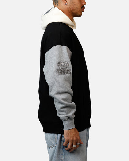 Pro Standard San Francisco 49ers Reverse French Terry Hoodie Black/Grey