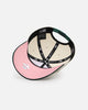 New Era Atlanta Braves 'Pink Satin Hearts Green' 9FORTY A-Frame Snapback Chrome/Dark Green