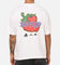 X-Large Strawberry Gorilla T-Shirt White