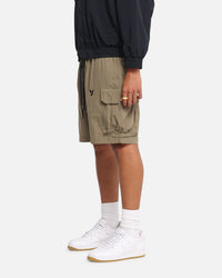 The Anti Order Anti Military Cargo Shorts Dark Taupe