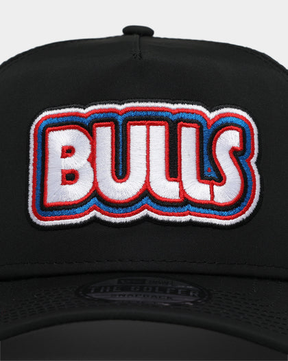 New Era Chicago Bulls 'Retro Black Prolight' Golfer Snapback Black