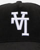 New Era Los Angeles Dodgers 'Upside Down LA Cord' 9FORTY A-Frame Corduroy Snapback Black