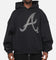 Mitchell & Ness Atlanta Braves Rhinestone Hoodie Faded Black