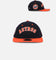 New Era X Felt Houston Astros 9FIFTY Snapback Navy