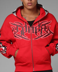 Loiter Marvel Spider-Man Carnage Zip Hoodie Red