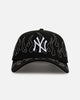 New Era New York Yankees 'Outline Flames' 9FORTY A-Frame Snapback Black