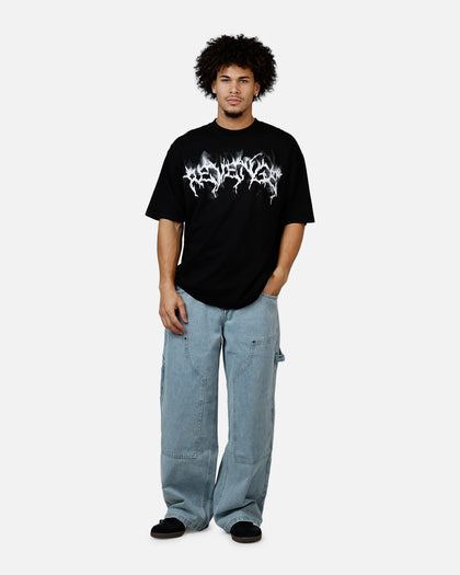 Revenge Smoke Lightning T-Shirt Black