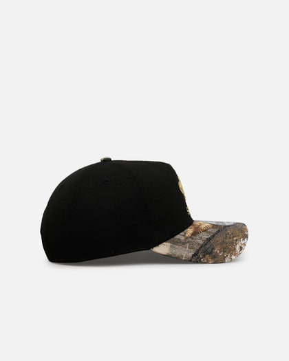 New Era New Orleans Saints 'Black Crown Realtree Visor' 9FORTY A-Frame Snapback Realtree Edge/Black