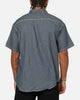 S Double Union Work Button Up Shirt Stripe