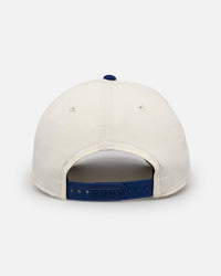 New Era Los Angeles Dodgers 'Upside Down LA Logo' 9FORTY A-Frame Snapback Chrome/Dark Royal