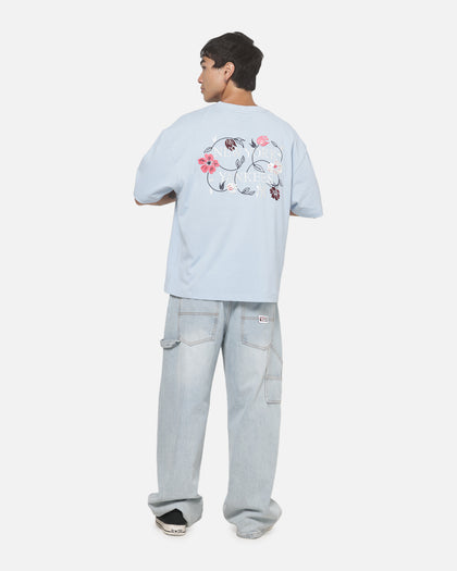 Mitchell & Ness New York Yankees Stack Box T-Shirt Baby Blue