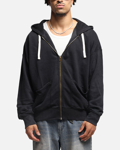 Champion Time Capsule Full Zip-Through Hoodie Black