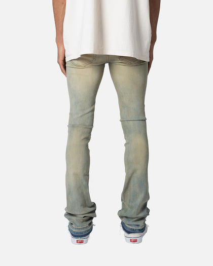 MNML X514 Skinny Stacked Denim Jeans Vintage Blue