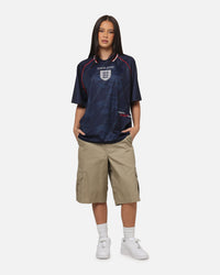 Majestic Athletic England Mesh Jersey Navy
