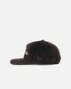 New Era Manly Warringah Sea Eagles 'NRL Golfer Washed Black' Pre-Curved Corduroy Golfer Snapback Washed Black