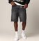 Saint Morta Baggy Denim Shorts Black Shadow
