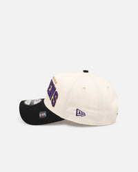 New Era Baltimore Ravens 'Vintage Arch Logo' 9FORTY A-Frame Snapback Official Team Colors