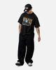 73Studio Marvel Iron Man T-Shirt Black Acidwash