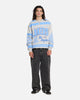 Mitchell & Ness Los Angeles Lakers Letterform Crewneck Grey Marle
