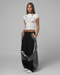 Loiter Women's Hand Drawn Baby T-Shirt Off White
