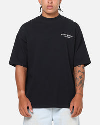 Saint Morta Departed Boxy T-Shirt Black/Grey