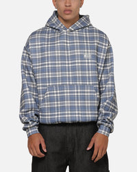 Carre Gridline Hoodie Blue-plaid