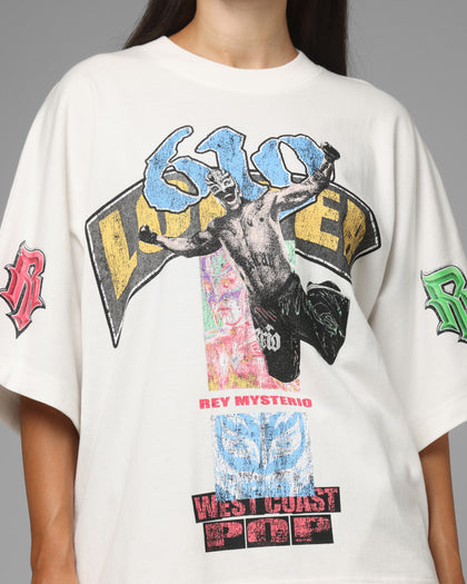Loiter X WWE Rey Mysterio T-Shirt White