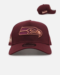 New Era Seattle Seahawks 'Penny' 9FORTY A-Frame Snapback Maroon
