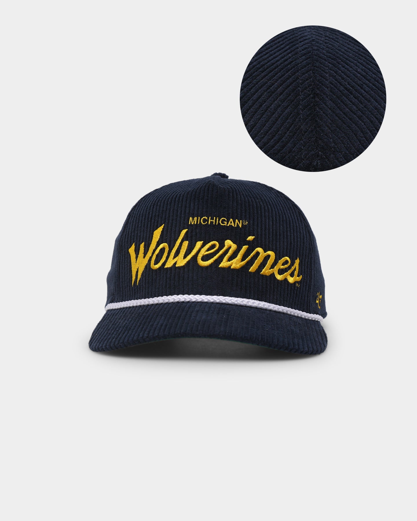 47 Brand Michigan Wolverines 'NCAA Corduroy Team Script' Corduroy