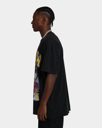 Goat Crew Rubble T-Shirt Black Wash