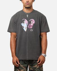 73Studio X Scott Pilgrim Ramona & Scott Heavyweight T-Shirt Black