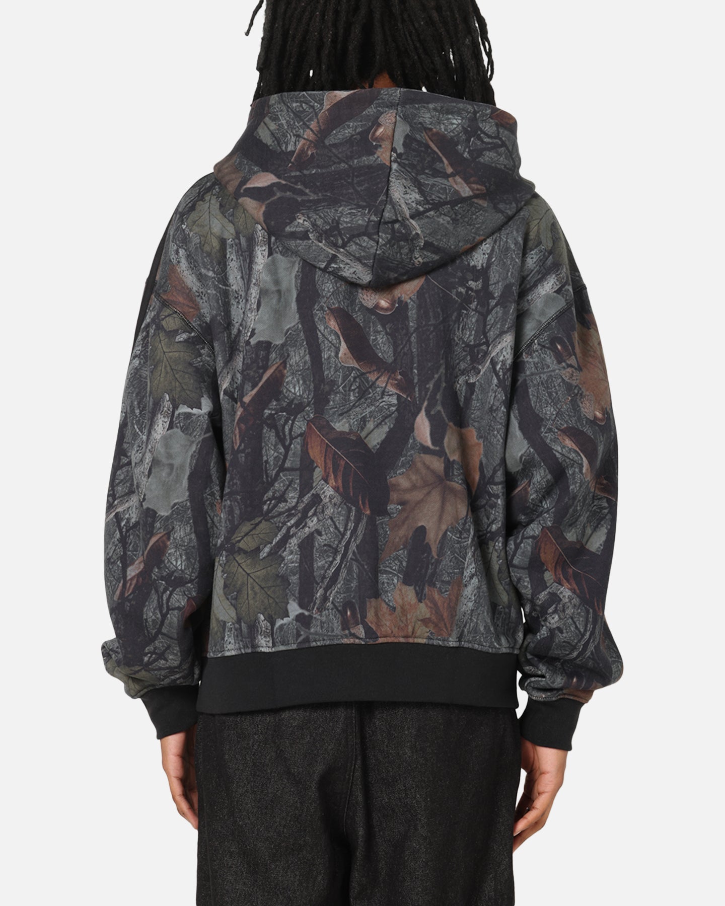 Adidas Camo Zip Up Hoodie Black | Culture Kings US