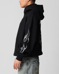 Loiter Techno Hoodie Black