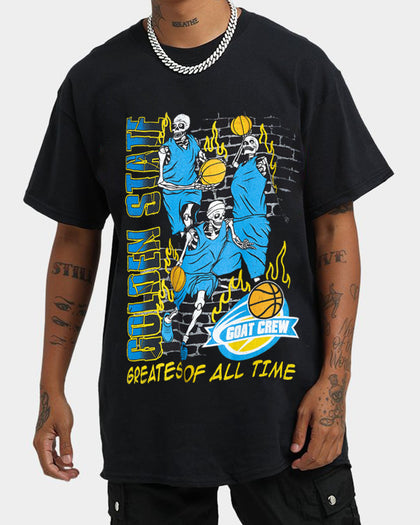 73Studio Golden Finals Vintage T-Shirt Washed Black