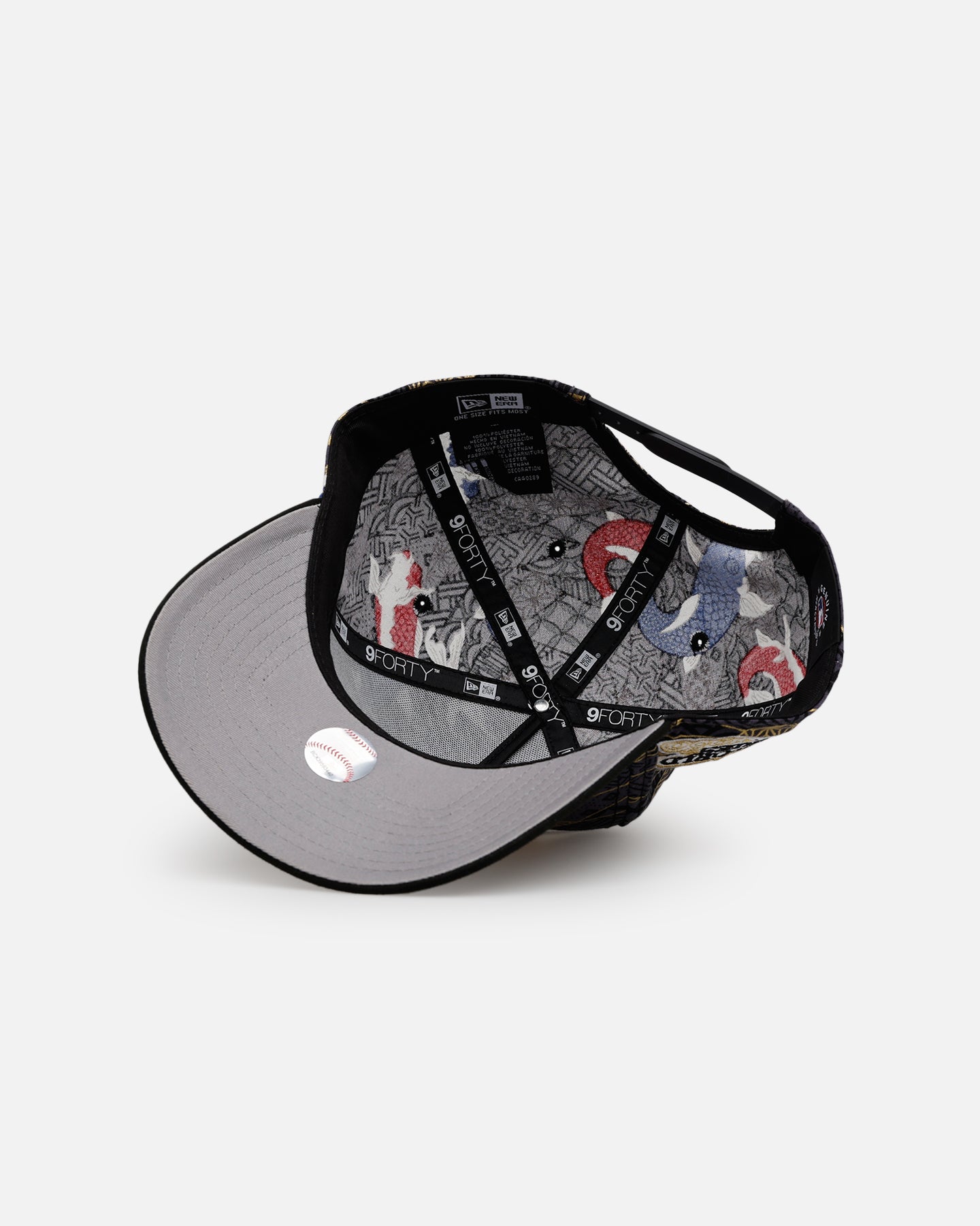New Era Philadelphia Phillies 'Koi' 9FORTY A-Frame Snapback Black