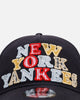 New Era New York Yankees 'Fabric Shop' 9FORTY A-Frame Snapback Navy
