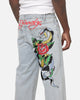 Ed Hardy Serpent Jeans  Mid Blue