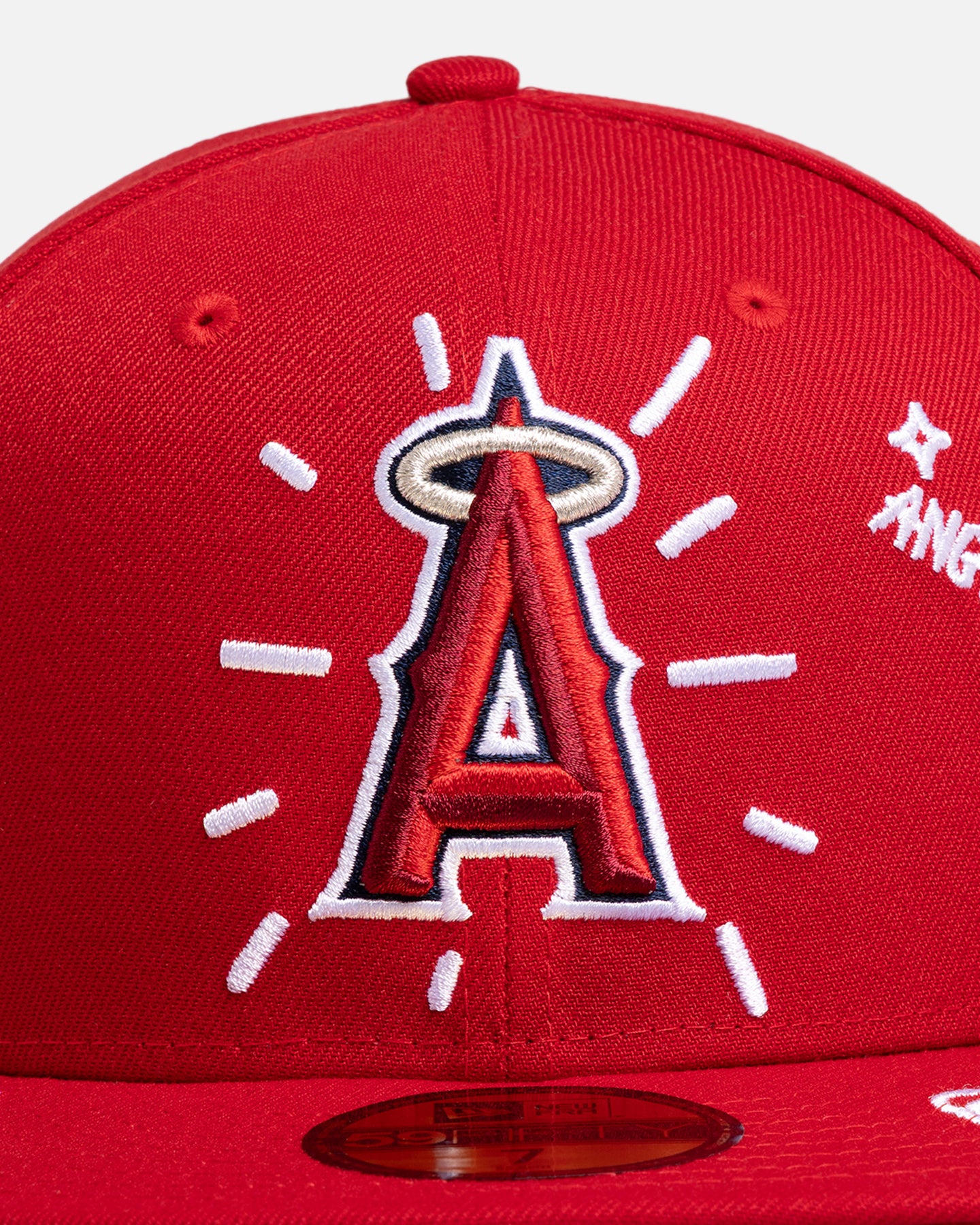 New Era Los Angeles Angels 'MLB Scribble' 59FIFTY Fitted Red