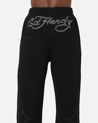 Ed Hardy Trinity Sweatpants Black