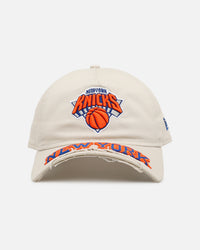 New Era New York Knicks 'Cutoff Visor' 9FORTY Snapback Stone
