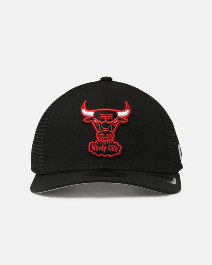 New Era Chicago Bulls 'HWC' 9SEVENTY Trucker Stretch Snapback Black